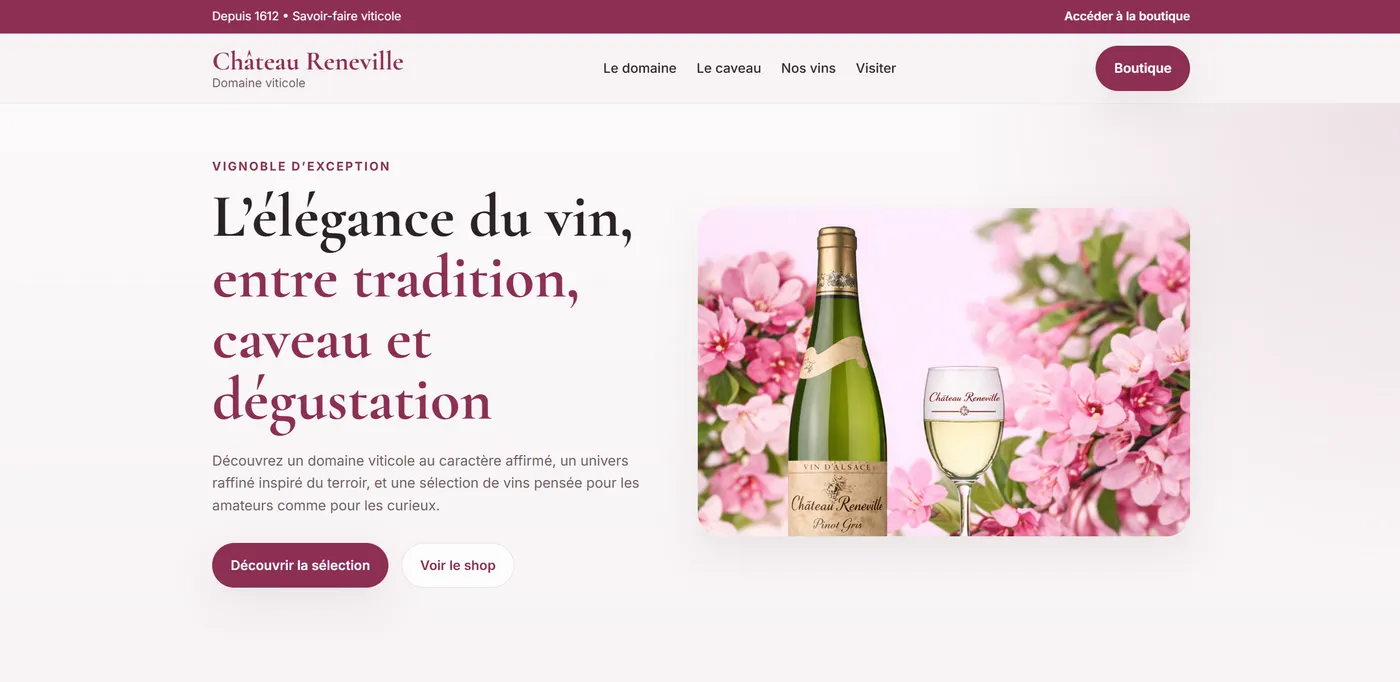 Château Reneville — visuel 1